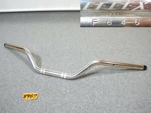 【8967②4】　7/8インチ(22.2mm)カスタム用　EFFEX/エフェックス　EZ-FIT BAR/イージーフィットバーハンドル　(F646)　アルミ/ゴールド