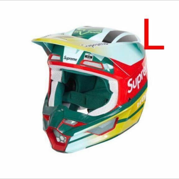 【新品】Supreme / Honda / Fox Racing V1 Helmet Moss Green シュプリーム ホンダ フォックス V1 ヘルメット モス グリーン 