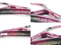 中古 テニスラケット ダンロップ プロ 30 レディー ツアー 1995年モデル (XSL1)DUNLOP PRO 30 LADY TOUR 1995_画像4