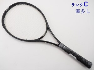 中古 テニスラケット プリンス イーエックスオースリー ブラック 100 2010年モデル【トップバンパー割れ有り】 (G2)PRINCE EXO3 BLACK 100