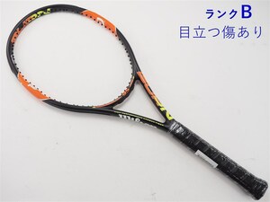 中古 テニスラケット ウィルソン バーン 95 2015年モデル (G2)WILSON BURN 95 2015