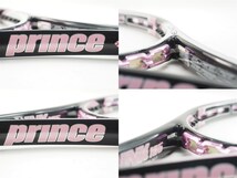 中古 テニスラケット プリンス イーエックスオースリー ピンク 105 2011年モデル (G2)PRINCE EXO3 PINK 105 2011_画像4