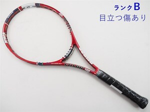 中古 テニスラケット プリンス イーエックスオースリー シャーク 98T 2013年モデル【一部グロメット割れ有り】 (G3)PRINCE EXO3 SHARK 98T