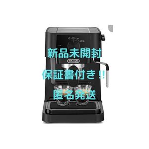 【新品】【未開封】【匿名発送】デロンギ EC235J-BK カプチーノ カフェラテ ラテアート DeLonghi エスプレッソ