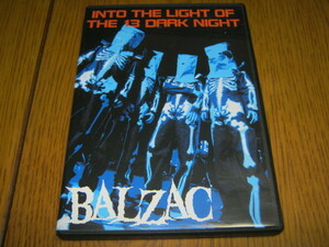 BALZAC バルザック / THE 3rd Season of Atom Age Vampire Number-11 INTO THE LIGHT OF THE 13 DARK NIGHT DVD-R ZODIAC