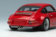 1/43 Makeup Vision メイクアップ ポルシェ シンガー クーペ Porsche Singer 911(964) GuardsRedガーズレッド VM111N_画像3