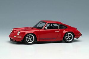 1/43 Makeup Vision メイクアップ ポルシェ シンガー クーペ Porsche Singer 911(964) GuardsRedガーズレッド VM111N