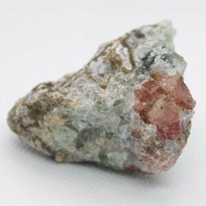 ペルー産【ロードクロサイト２＆パイライト＆フローライト＆水晶】Rhodochrosite、菱マンガン鉱、ミネラル、鉱物、原石、天然石、鉱物屋Rei