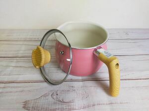 マルチポット15cm(ピンク) IHガス火対応 ご飯鍋 ミルクパン