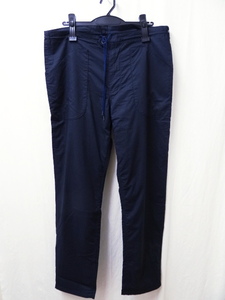 BLURHMS ブラームス　新品未使用　EASY FATIGUE PANTS ブラックネイビー　２サイズ