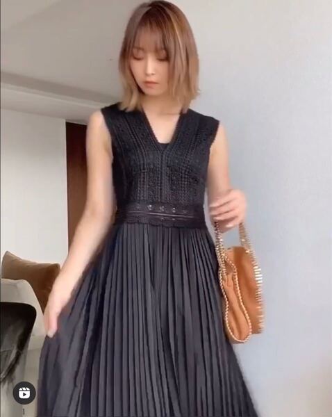 【新品未使用】ザラ ZARA コンビ素材ギピュールレースジャンプスーツ S 結婚式 パーティー ドレス