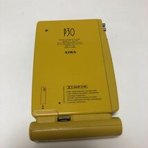 【ジャンク】AIWA HS-P30カセットプレーヤー・カセットボーイ_画像2