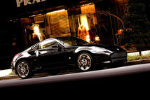 【M's】日産 Z33 350Z フェアレディZ (2002.7-2006.12) DAMD BLACK x METAL エンブレムセット(4ピース)／／ ダムド ブラック＆メタル_画像7