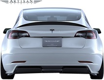 【M’s】TESLA Model3 ZAA-3L23P (2019y-) ARTISAN SPIRITS EVS カーボン トランクスポイラー ／ CFRP アーティシャンスピリッツ エアロ_画像7