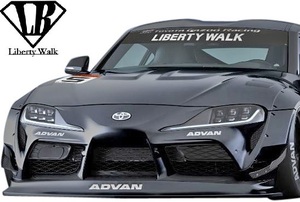 【M's】A90 スープラ (2019y-) LB-WORKS フロント ディフューザー／／FRP Liberty Walk リバティーウォーク LBワークス エアロ 90スープラ