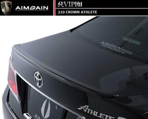 【M's】トヨタ 210 クラウン アスリート 前期・後期 トランクスポイラー AIMGAIN 純VIP GT／GRS210 GRS214 AWS210 CROWN ATHLETE