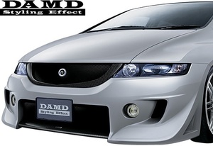 【M’s】HONDA オデッセイ RB1/RB2 (2003.10-2006.4) DAMD フロントバンパースポイラー／／FRP製 ダムド エアロ バンパータイプ