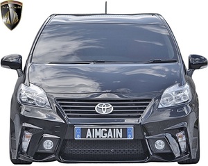 【M’s】30プリウス ZVW30 (2009y-2015y) AIMGAIN HYBRID GT フロントバンパー／／FRP エイムゲイン エアロ PRIUS 30系 ハイブリッドGT