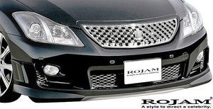 【M's】トヨタ クラウン 200系 GRS2 前期 (2008/2-2012/12) ROJAM IRT フロントリップスポイラー／／FRP ロジャム エアロ エアロパーツ