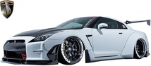 【M’s】日産 R35 GT-R 前期 ( 2007y-2010y.7 ) AIMGAIN GT ワイド フルキット (タイプ1) 7点 ／／ FRP エイムゲイン オーバーフェンダー_画像2