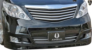 【M's】TOYOTA 前期 20系 アルファード 240S 350S 350G (2008.5-2011.11) AIMGAIN 純VIP フロントバンパー ／／ FRP エアロ エイムゲイン