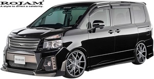 【M's】TOYOTA VOXY 70系 後期 (2010/5-2013/12) ROJAM IRT GENIK エアロ 3Pキット (F+S+R/Ver.1)／／ロジャム ヴォクシー Z・ZSグレード