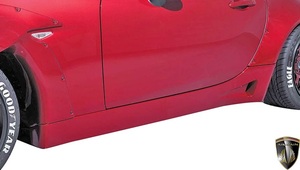 【M’s】マツダ NDロードスター (2015y-) AIMGAIN GT サイドステップ LR ( ワイドフェンダー専用 ) FRP 未塗装 エイムゲイン エアロ パーツ