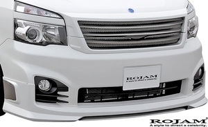 【M's】トヨタ ヴォクシー 70系 後期 (2010/5-2013/12) ROJAM IRT フロントリップスポイラー／／VOXY Z ZS ZRR70W FRP ロジャム エアロ