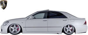 【M’s】 トヨタ 後期 180系 クラウン アスリート (2005.10-2008.2) AIMGAIN 純VIP GT サイドステップ 左右 ／／ FRP エイムゲイン エアロ