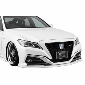 220 クラウン RS グレード フロント アンダー スポイラー AIMGAIN エイムゲイン エアロ 純VIP SPORT トヨタ TOYOTA CROWN リップ ハーフ