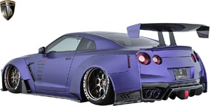 【M’s】NISSAN R35 GT-R (中期/後期) AIMGAIN GT type2 リアワイドフェンダー(80ｍｍワイド)／／GTR FRP エイムゲイン タイプ2 エアロ