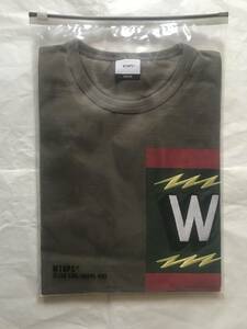 未使用　18AW WTAPS TREMOR 01 Tee Mサイズ　オリーブ　ダブルタップス