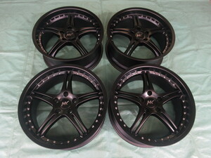 未使用 MK MK5S マットブラック塗装(5H/120)&FALKEN AZENIS 245/45-19 275/40-19 BMW・X3 4本セット