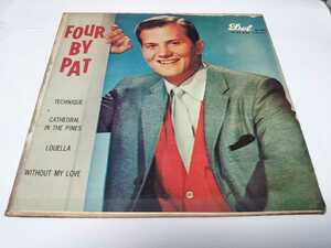 【EPレコード】FOUR BY PAT PAT BOONE