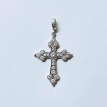 ローリーロドキン ゴシッククロスネックレス L 定価127,600円 loree Rodkin 送料520円〜 LARGE GOTHIC CROSS ペンダント ケース付き 正規品_画像4