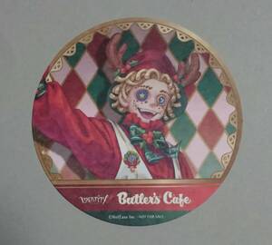 第五人格 IdentityV スイパラ SWEETS PARADISE コラボ BUTLER'S CAFE バトラーズ カフェ クリスマス ノベルティ コースター 曲芸師 マイク