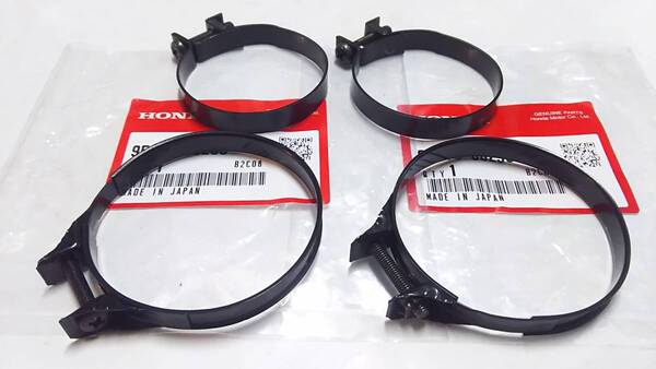 ■送料込み■ CB400N CB250N CB250T CB400N CB450N キャブ インシュレーター バンド エアークリーナーゴムバンド セット