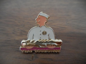 フランス☆古いピンズ【VRAI BOULANGER 】ピンバッジ ピンバッチ PINS パン屋 フランスパン バゲット