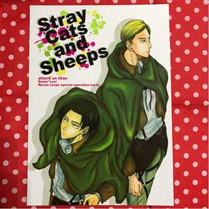 【同人誌】進撃の巨人/エルヴィン×リヴァイ/エルリ/漫画/ドクロカルシウム アキコ(仮)/Stray Cats and Sheep