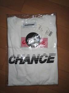 送料無料発送 特価即決 韓国 CHANCECHANCE Tシャツ ビックサイズ XL 正規品 新品未開封 (タグ.ステッカー付き） ホワイト フリー