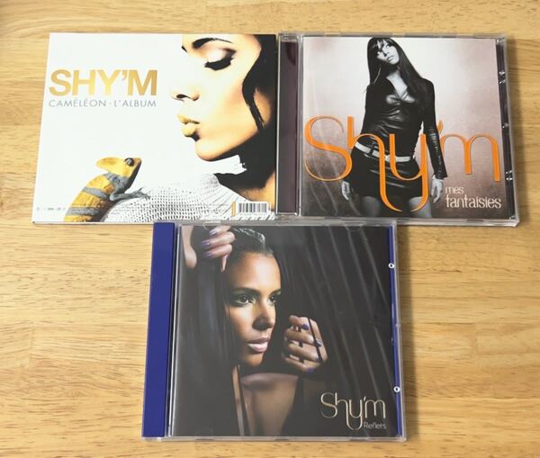 Shy’M MES FANTAISIES REFLETS CAMELEON フレンチR&B CD3枚セット