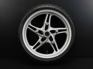 ★140 良品☆ BMW K1200RS 純正 フロント ホイール 3.50×17E タイヤ 山8分 Front Wheels & Tires