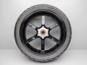 160[ appraisal A] BUELL Buell XB9R Firebolt original rear wheel J17×5.50 MT tire 180/55 ZR17 M/C 73W XB12R