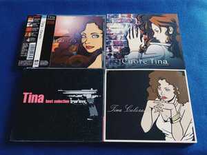 ☆良品☆ Tina [アルバム 4枚 セット] CD まとめて｜Tina best selection true love｜Colorado｜Orario｜Cuore｜ティナ ベスト