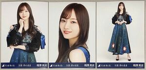 乃木坂46 梅澤美波 WEB SHOP限定 全部 夢のまま 生写真 3種コンプ 数量3 検)表題 歌衣装 ヨリ チュウ ヒキ 3期生