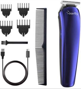 電動バリカン ヘアカッター 散髪用 TYPE-C充電 安全ロック付き コードレス
