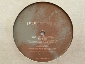 SALT CITY ORCHESTRA - THE BOOK - UKオリジナル12インチ / PAPER RECORDINGS PAP001