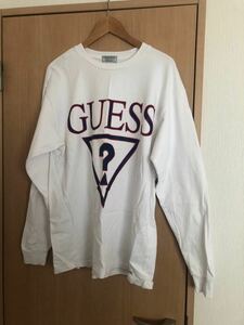 GUESS GREEN LABEL TRIANGLE Q MARK ロングスリーブTシャツ