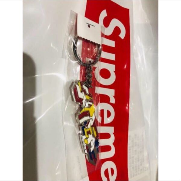 supreme キーチェーン マルチカラー 新品