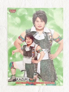 ☆ BBM2022 女子プロレスカード レギュラーカード 029 KAZUKI ☆